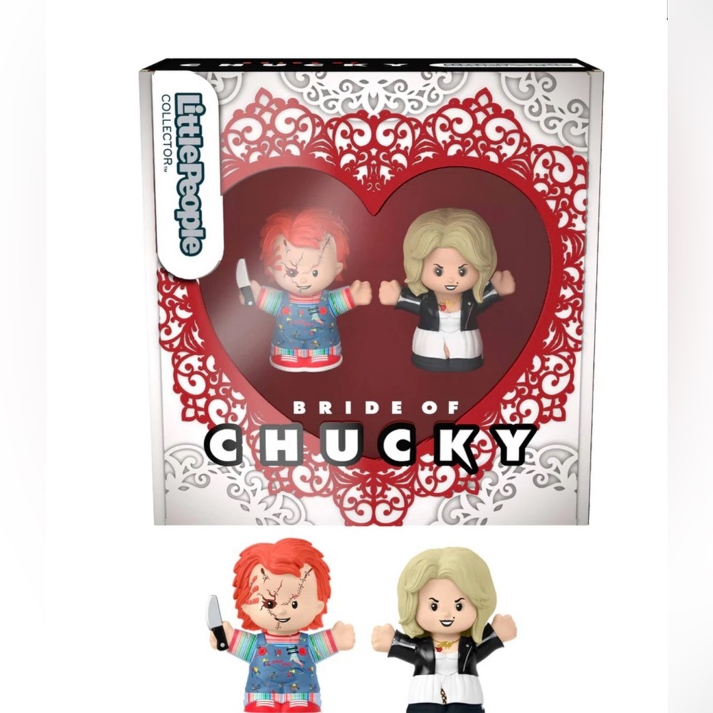 Fisher-Price Little People Collector Bride of Chucky Special Edition Set NIB